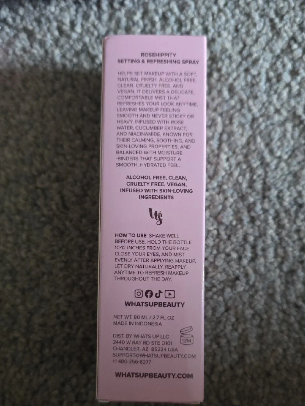 Rosehippity Setting & Refreshing Spray - Pink
